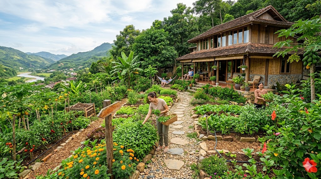 Green Retreats: Building Eco-Gardens That Enrich the Homestay Experience